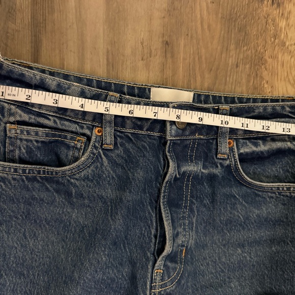 Reformation Blue Straight Leg Jeans - Picture 8 of 11